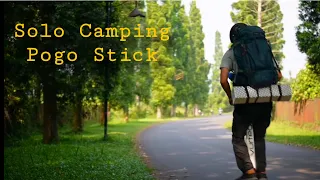 Solo Camping Bawa Pogo Stick | Minum Matcha dan Masak Tom Yum ASMR