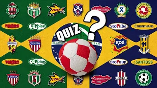 Acerte os times de futebol do brasil - Teste seus conhecimentos sobre futebol
