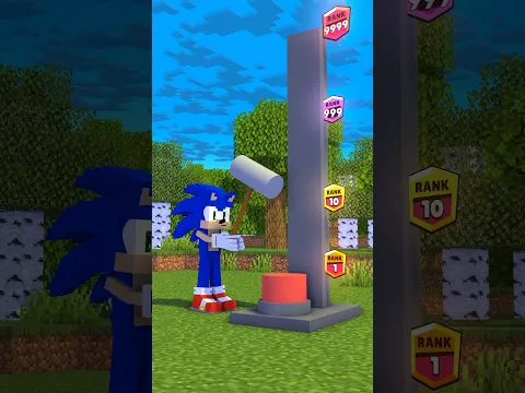Who is Stronger? Sonic Vs SuperHeroes Vs Baby Herobrine #minecraft #sonic