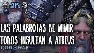El mayor enojo de MIMIR God of War Ragnarok