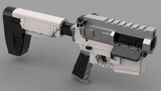 Custom LEGO Gun MOC: AR-15 [Lifelike Improvements]