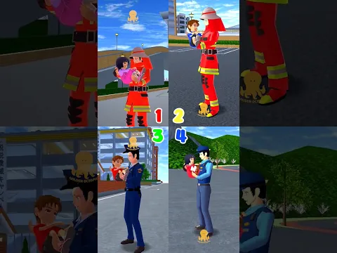 PILIH MANA⁉️ YUTA DAN MIO RINDU AYAH DITINGGAL PERGI BERTUGAS | SAKURA SCHOOL SIMULATOR