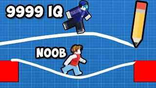 ROBLOX OBBY TAPI AKU TERLALU JENIUS ? | Roblox Draw Obby Indonesia