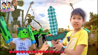 SirenHead Minecraft survival MineCraft in Real Life