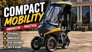 Compact Vehicle Designs That Rethink Personal Transportation
