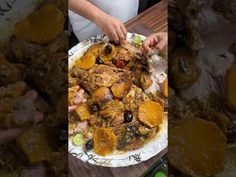 خروف كامل بالاناناس 😋