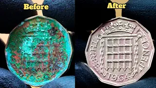 This Transformation Is Insane!!! Satisfying Restoration On Old Coin #ASMR