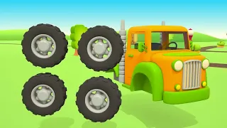 Leo the Truck and Toy Trucks. Car Cartoons Full Episodes for Kids
