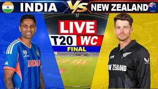 T20 WC FINAL LIVE: India vs New Zealand World Cup Final Match | IND vs NZ Live Match #livescore