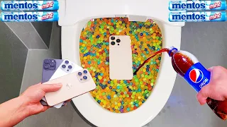 亲亲Experimental video mobile phone waterproof test