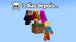 é possível sobreviver com apenas 1 bloco no minecraft?