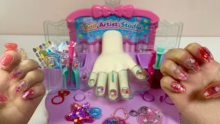 [Toy asmr]Bling Bling Nail Artists Studio Asmr💅Satisfying Unboxing 네일아트 장난감 언박싱