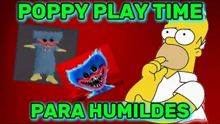 Probé poppy play time pero para personas humildes