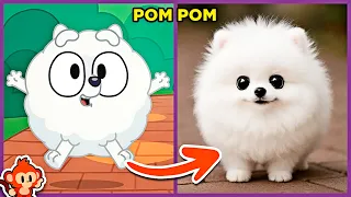🐶🔵 BLUEY | 🔊 ADIVINHE PELA VOZ | Como seria os personagens na vida real | #quiz #macaquiz