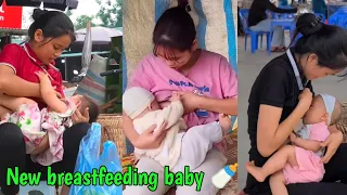 Breastfeeding baby new video | breastfeeding baby  💟 breastfeeding baby viral video 