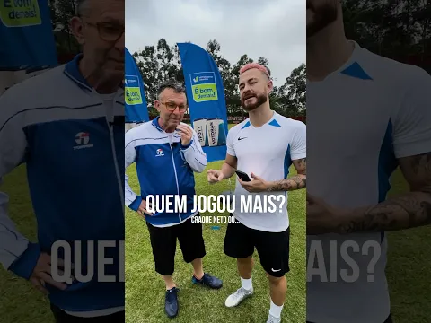 QUEM JOGOU MAIS QUE O CRAQUE NETO??⚽️👀