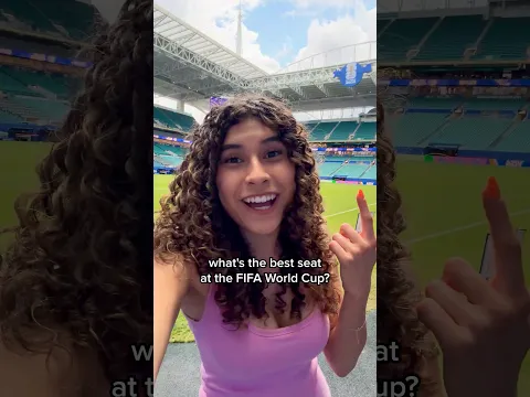 What’s the Best Seat at the #FIFAWorldCup? ⚽️🏆 #ad