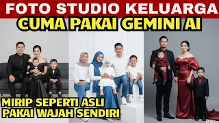 Cara Edit Foto Couple Keluarga Aesthetic di Studio Viral Gemini Ai