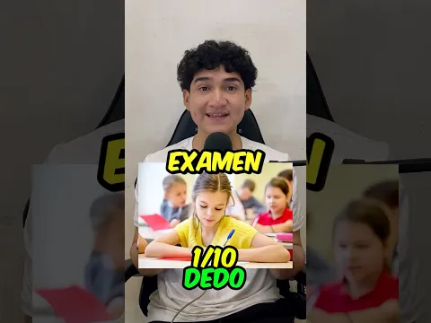 ¿Eres un estudiante con suerte? Baja un dedo si esto es verdad 🎒✨
