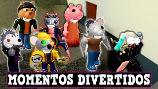 😂 MOMENTOS DIVERTIDOS en PIGGY ROBLOX 🐷 PARTE 34!! 😝