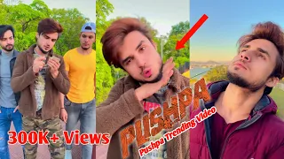 Pushpa: Main Jhukega Nahi Saala Trending Video by Abraz Khan | Abraz Khan New Trending Funny Video