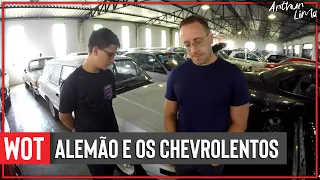 O ALEMÃO DA CARAVAN PARA VER OS CHEVROLES DO BADOLATO (W.O.T. PREPARAÇÕES)