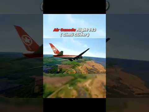 Pilots That Did The Impossible: Gimli Glider 😨✈️ #plane #pilot