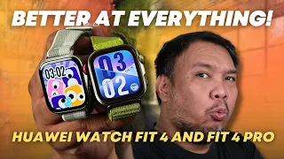 Better than Apple? | HUAWEI Watch Fit 4 and Watch Fit 4 Pro