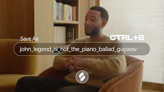John Legend reflects on his early career, songwriting process, Ordinary People & new album collab