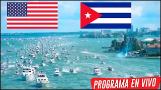 EMBARCACIONES RUMBO A CUBA DESDE USA 🛥 ALAIN PAPARAZZI CUBANO EN VIVO 🇨🇺🇺🇸