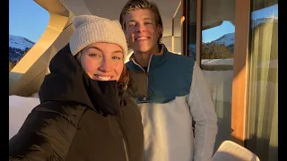 Davos with my girlfriend