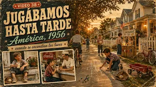 Americana 1950s - Cuando los Niños Jugaban Hasta que Encendían las Luces | Música Vintage
