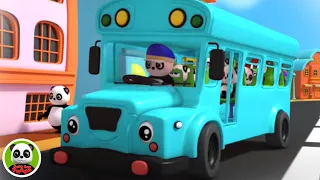 Wheels On The Bus | The Bus Song | Nursery Rhymes and Children Song | Kids Rhyme with Baby Bao Panda
