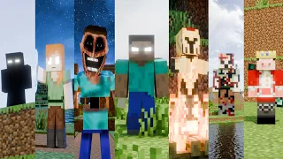 Best Minecraft Animation Shorts Re-Edited On My Channel @TechnooRon | Minecraft Animation