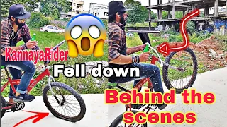 🔥😱Behind the scene of @Sprite 🔥 challenge #kannayarider  #behindthescene  #cyclestunt
