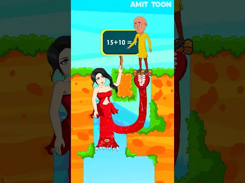 Maths Teacher Monster Girl | Motu Patlu Cartoon | Bhuter Cartoon #shorts #cartoon #animation #funny