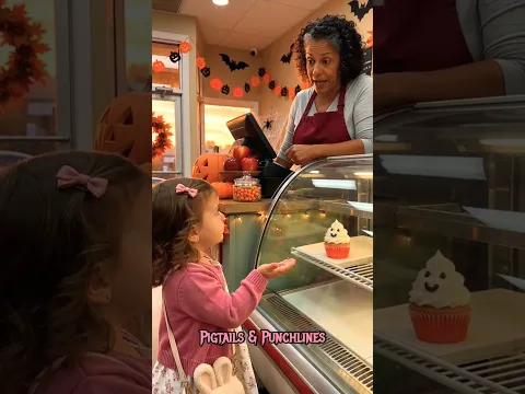 She Just Wanted a Cupcake… 🥺🧁💔 #halloween