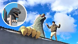 Hice el Godzilla más famoso de Japón en mi casa