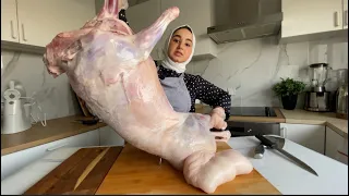 تقطيع الخروف بطريقة سهله جدا في ١٠ دقايق | How to cut the lamb