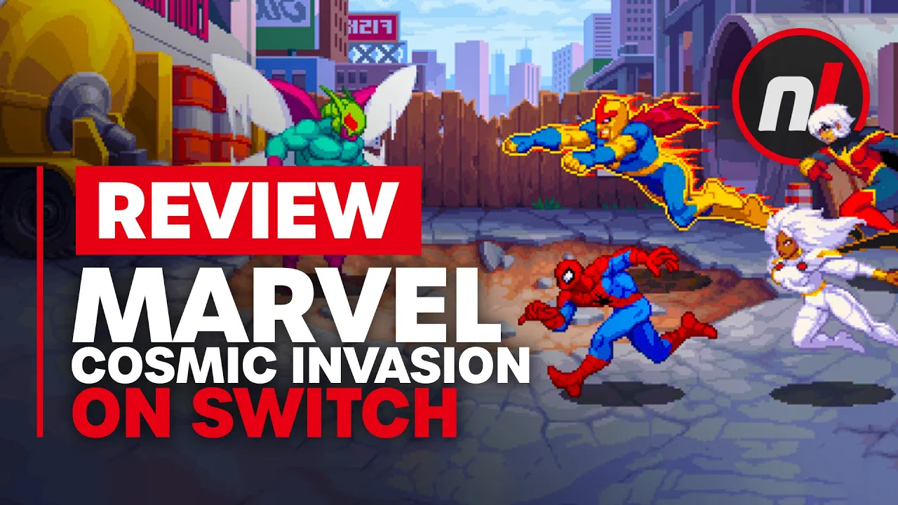 Vido-Test de Marvel Cosmic Invasion par Nintendo Life