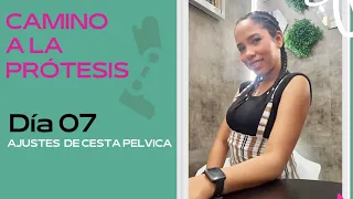 🔅Día 07 - Camino a la Prótesis🔅 Ajustes de censta pelvica 🦿 #prótesis #amputee #motivación