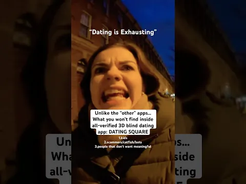 She’s FED UP with #datingapps that’s why there’s Dating Square by @itstimefor65square #datingadvice