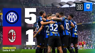 MANITA INTER, Inzaghi è re del derby: Inter-Milan 5-1 | Serie A TIM | DAZN Highlights