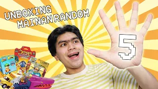 UNBOXING 5 MAINAN RANDOM! | PEDRO TOP 5 EPISODE 1