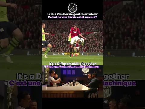 Is the Van Persie volley harder than the Scholes volley?