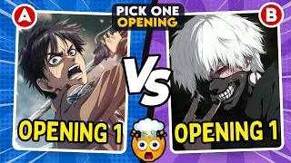 🔥 FIRST Anime Openings Battle! 🎶 Can YOU Pick the Best One? | Anime Quiz!