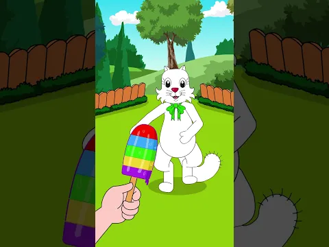 Kids Learn Sharing Is Good Color Ice Cream | Sharing Is Caring | | Baby Cartoon #shorts #kidssongs