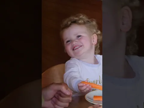 HOW TO GET A TODDLER TO EAT THEIR VEGETABLES #shorts