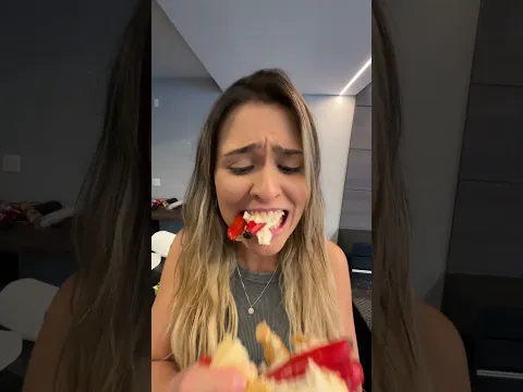 AONDE A TAÇA PARAR VOCÊ VAI COMER! #shorts