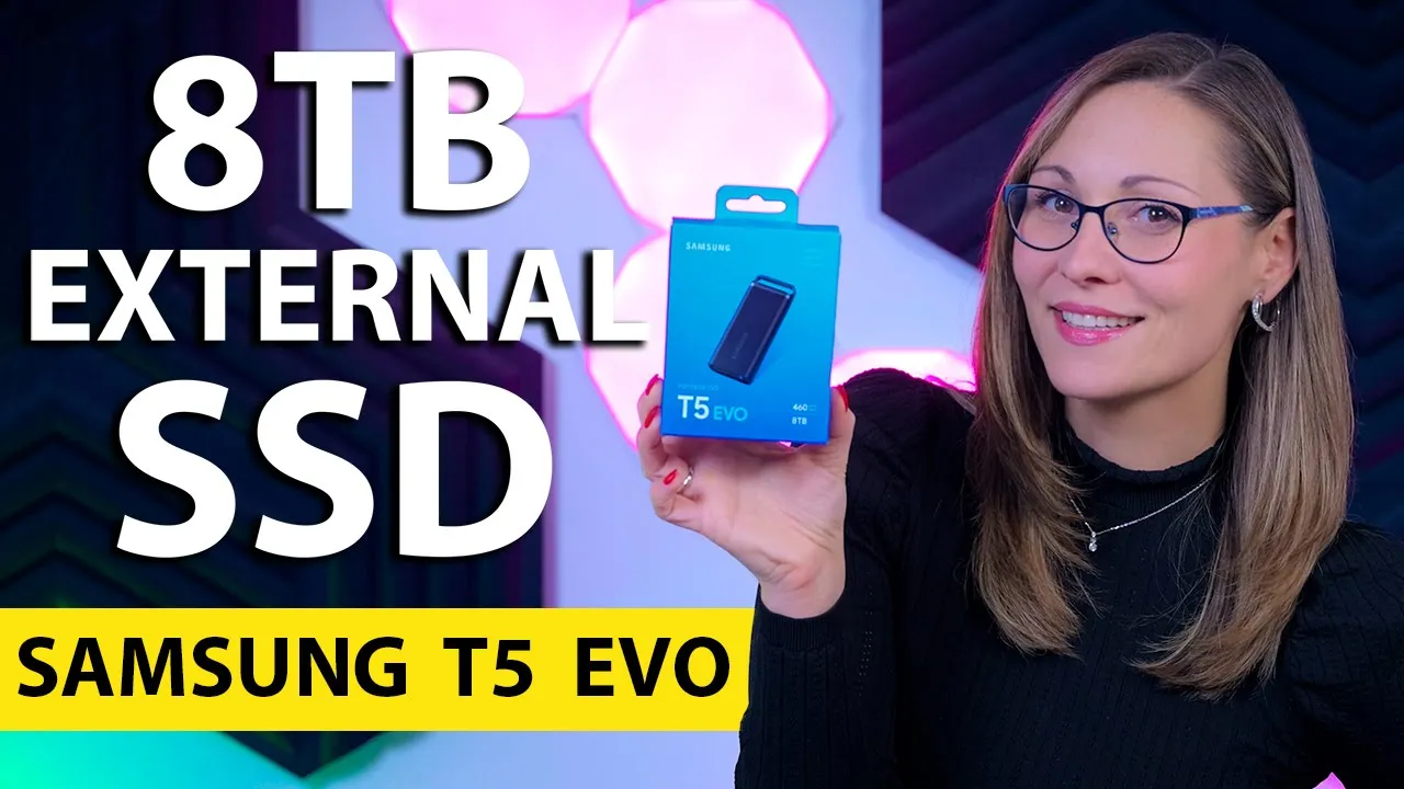Vido-Test de Samsung T5 par Techtesters